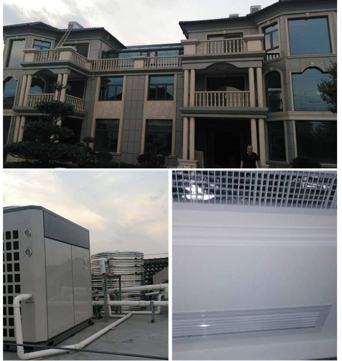 給別墅供暖，土豪們都選擇空氣能熱泵！