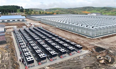 助力綠色農(nóng)業(yè)發(fā)展！貴州3萬平蔬菜大棚建設(shè)碧淶空氣能采暖工程